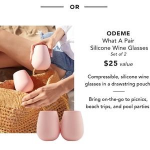 Odeme "What A Pair" Wine Glasses